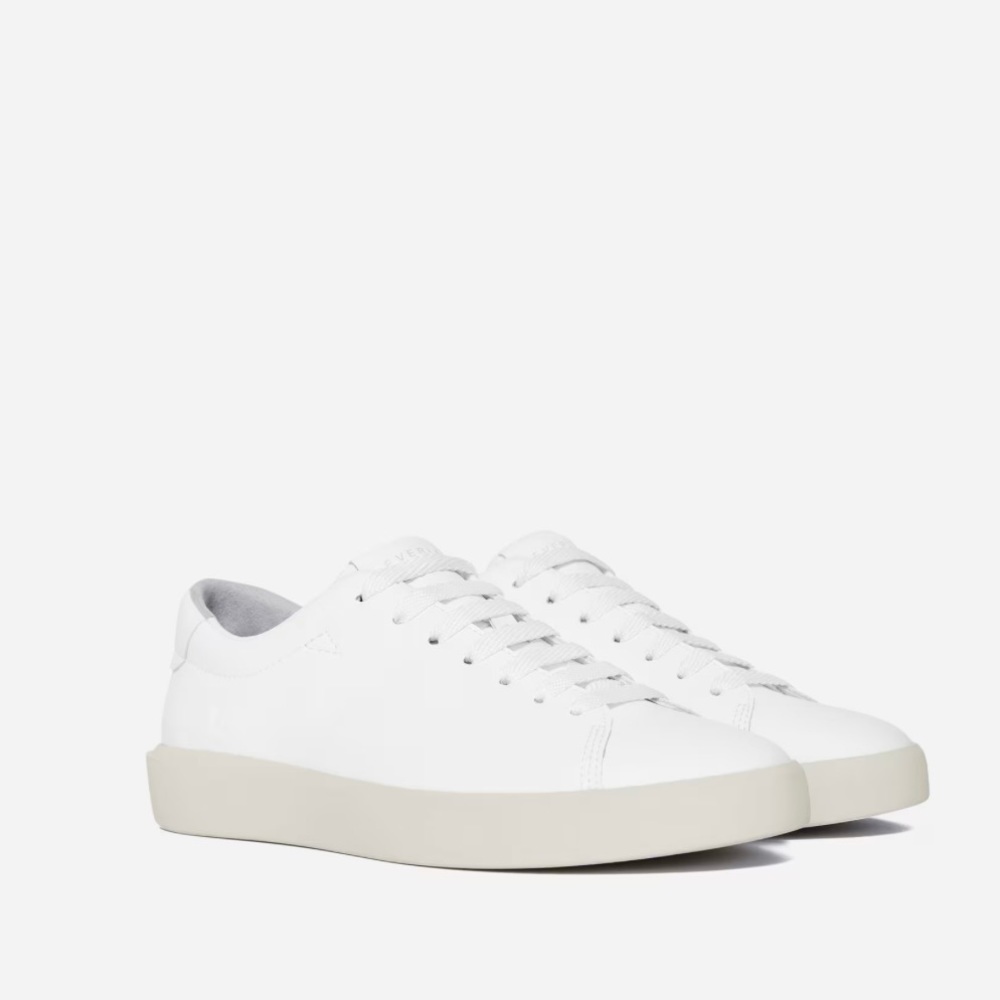 Everlane ReNew Leather Sneakers W 8.5 M 6.5